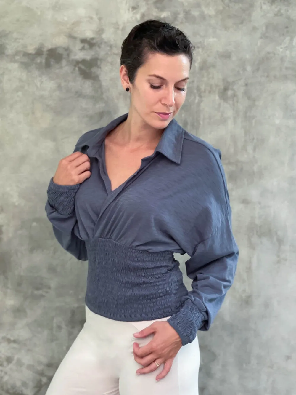 V-Neck Blouse
