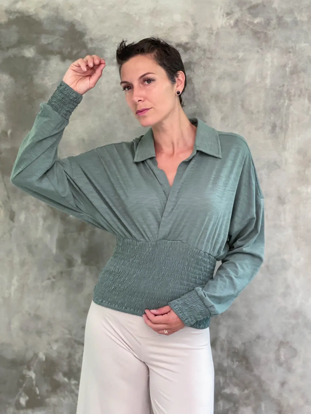 V-Neck Blouse