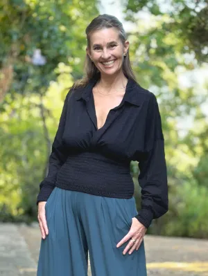 V-Neck Blouse