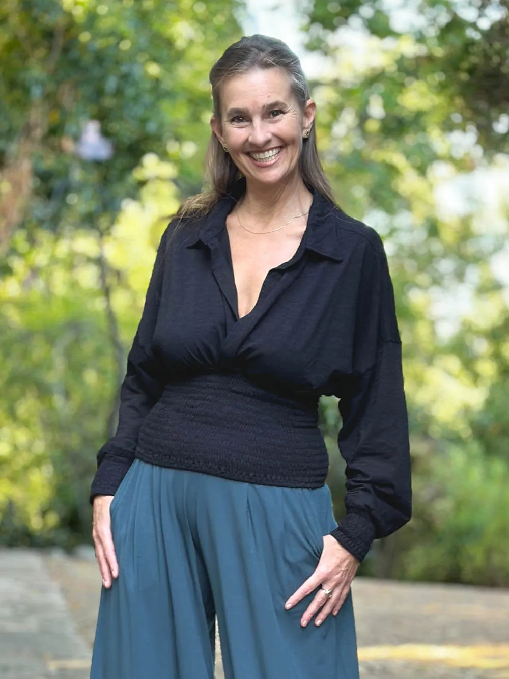 V-Neck Blouse