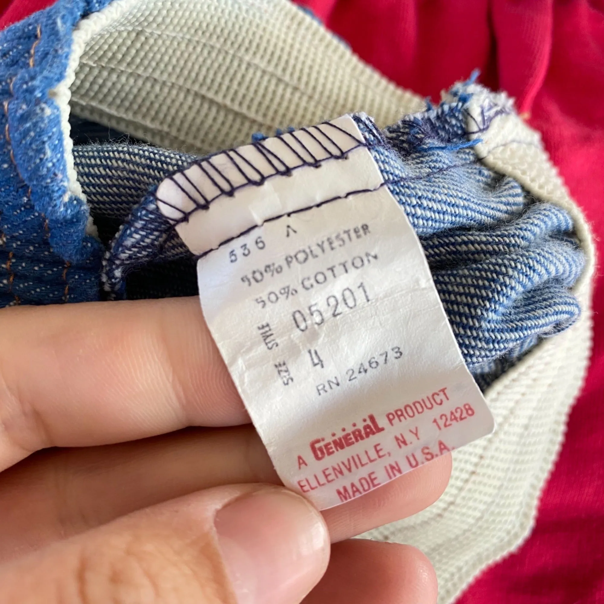 Vintage Girls Denim Shorts 4T