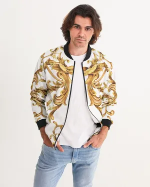 Vintage Gold Bomber Jacket