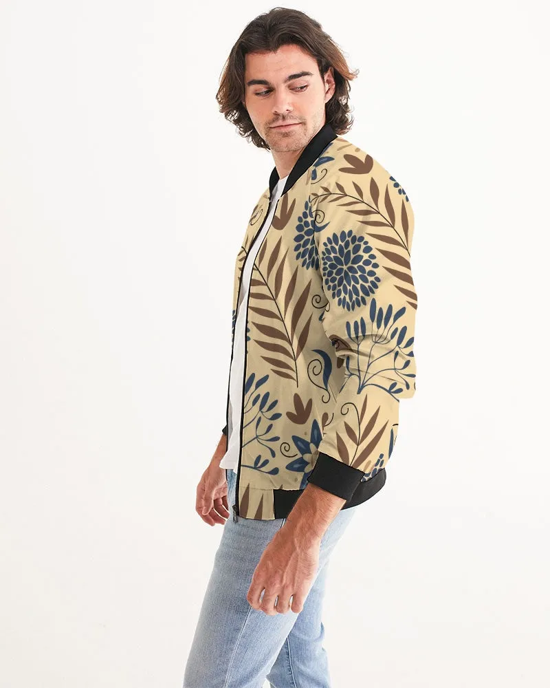 Vintage Paisley Bomber Jacket