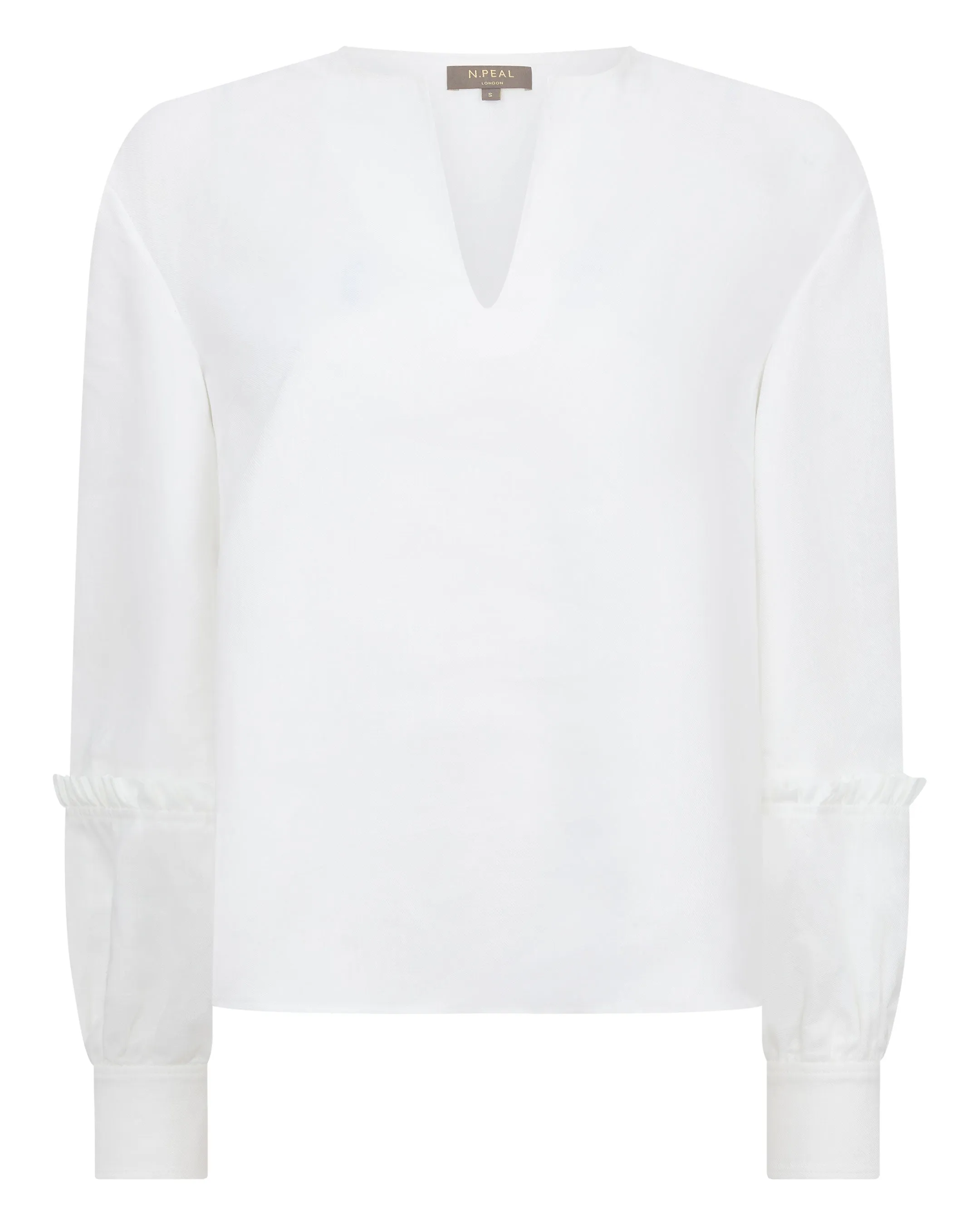 Women's Sienna Linen Top White